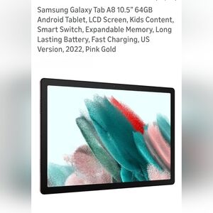 Samsung Galaxy Tab A8 10.5” - Pink Gold